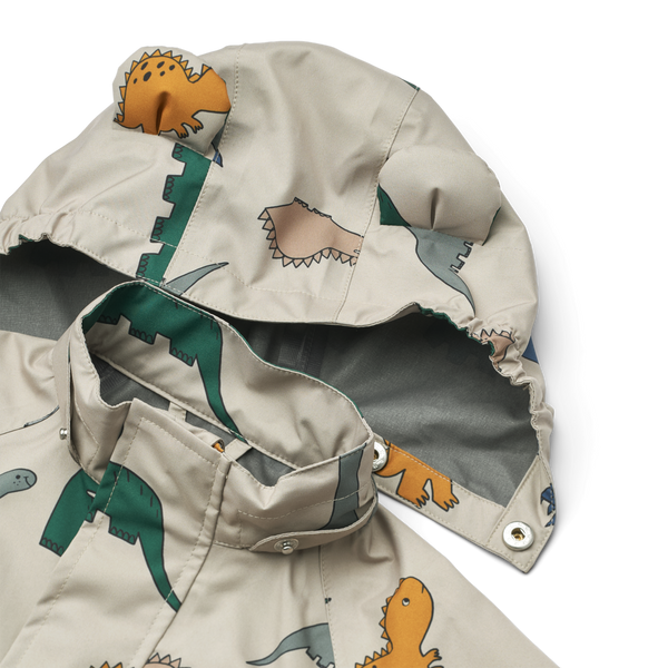 Manu Rain Jacket Dinosaurs