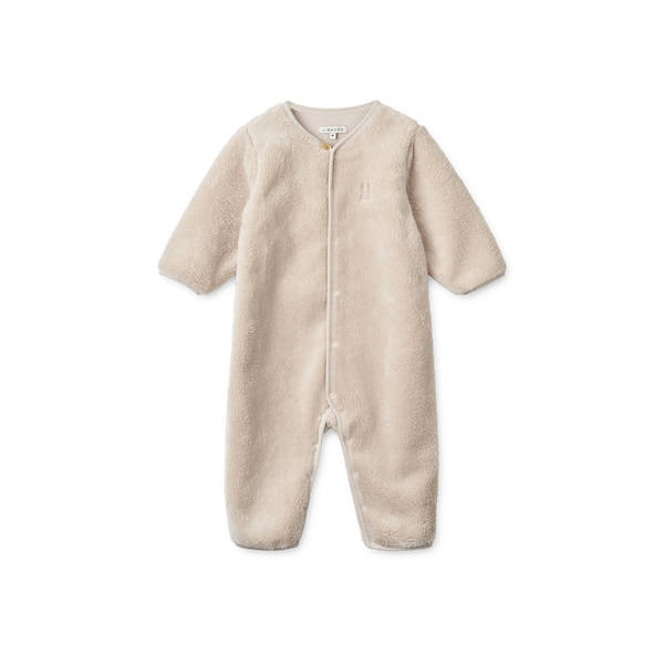 Bailey Baby Pile Jumpsuit Sandy