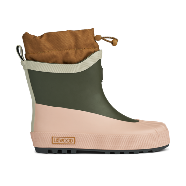 Isaac Technical Rain Boots Army Brown Multi Mix 