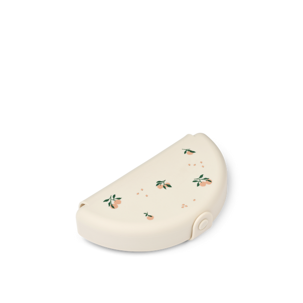Eugene foldable snack box Peach / Sea shell