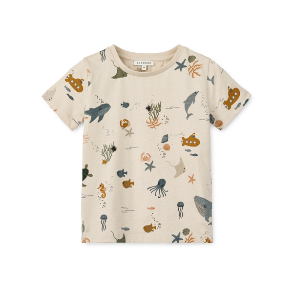 Apia T-Shirt Sea Creatures Sandy 