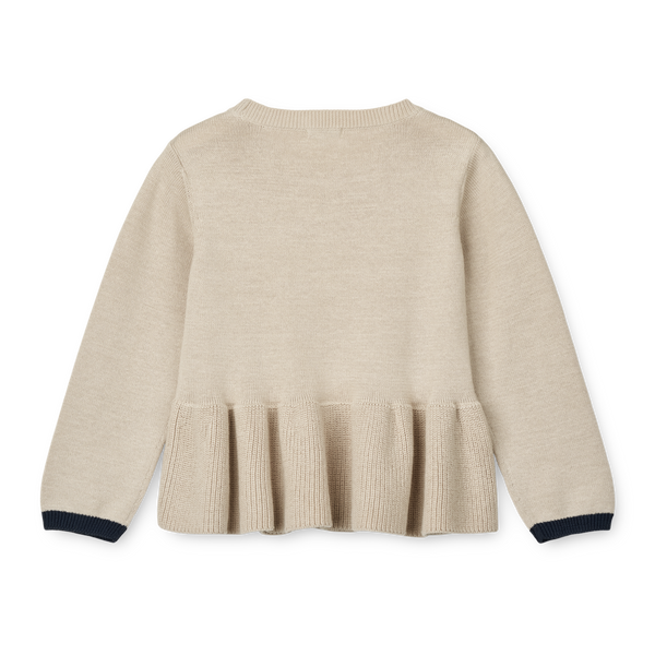 Esme knitted sweater Sandy