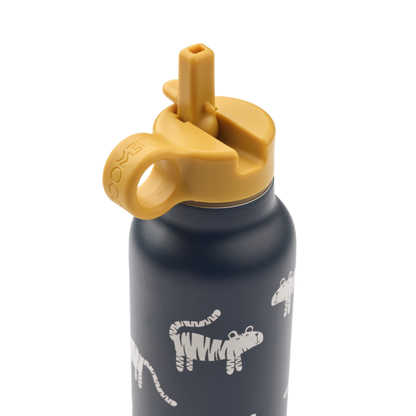 Falk Drinking Bottle Tiger / Classic Navy (500 ml)