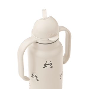 Liewood Kimmie Mini Trinkflasche Panda von der Seite