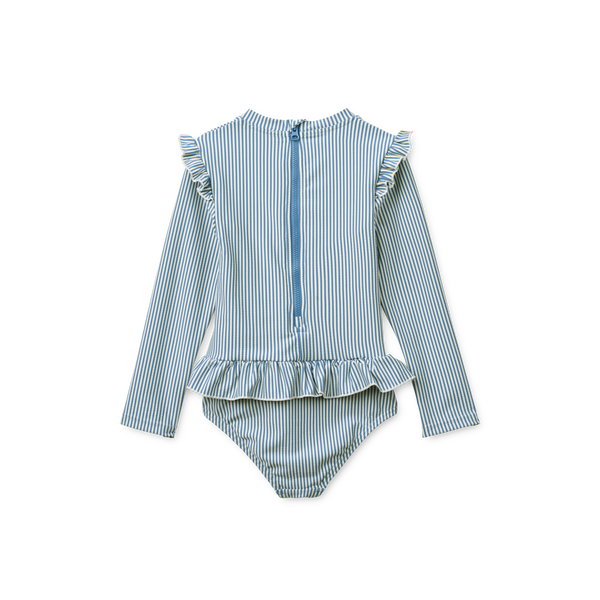 Sille long sleeve swim dress Riverside / Creme de la creme 