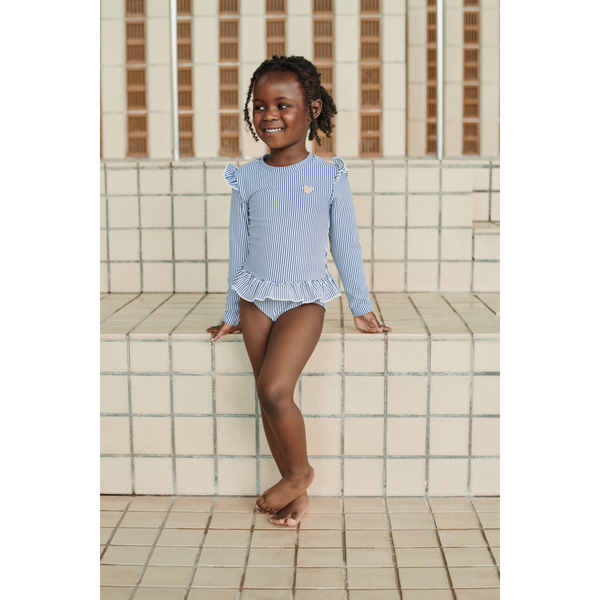 Sille long sleeve swim dress Riverside / Creme de la creme 