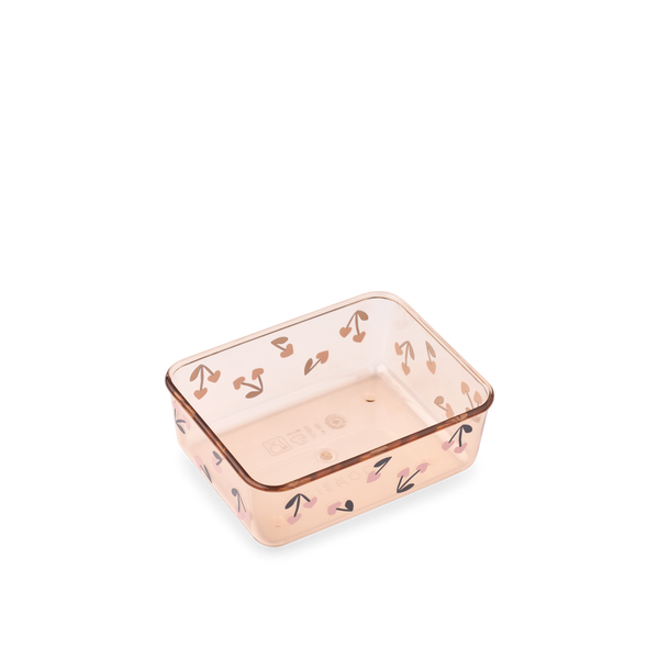 Ako small Tritan Snack Box Cherry Heart / Rosey