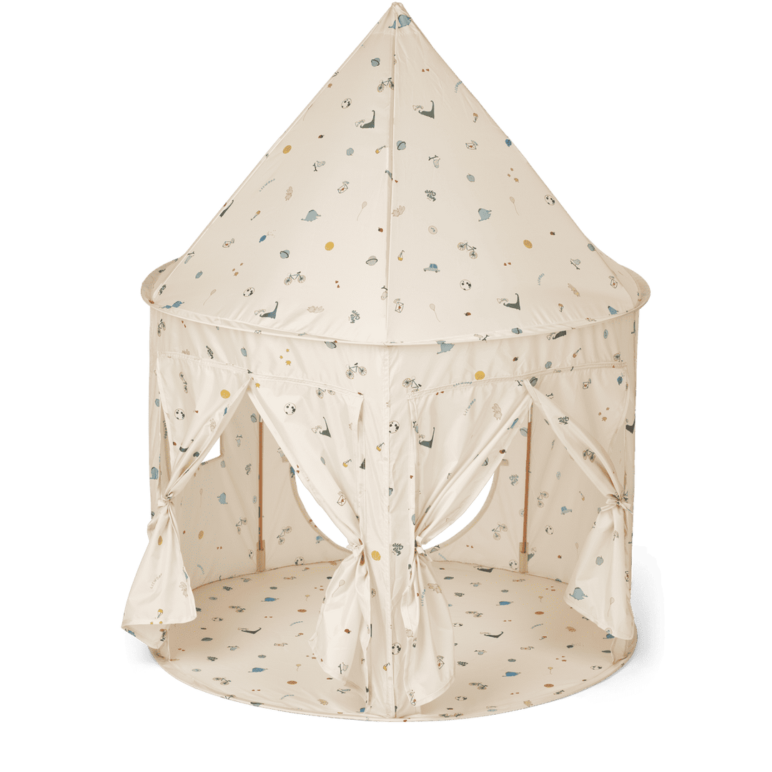Liewood Pop-Up Spielzelt Oaks in Tamtam / Sandy, 135 cm hoch