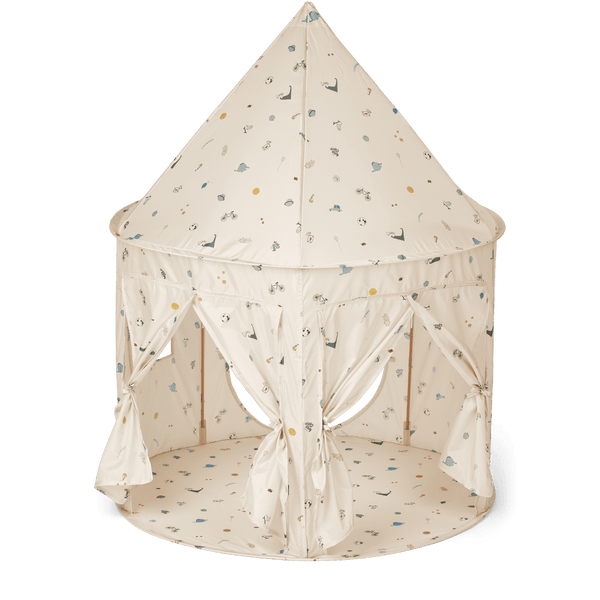 Liewood Pop-Up Spielzelt Oaks in Tamtam / Sandy, 135 cm hoch