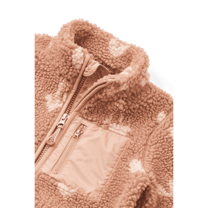 Liewood Nolan Pile Jacke aus 100% recyceltem Polyester im Detail