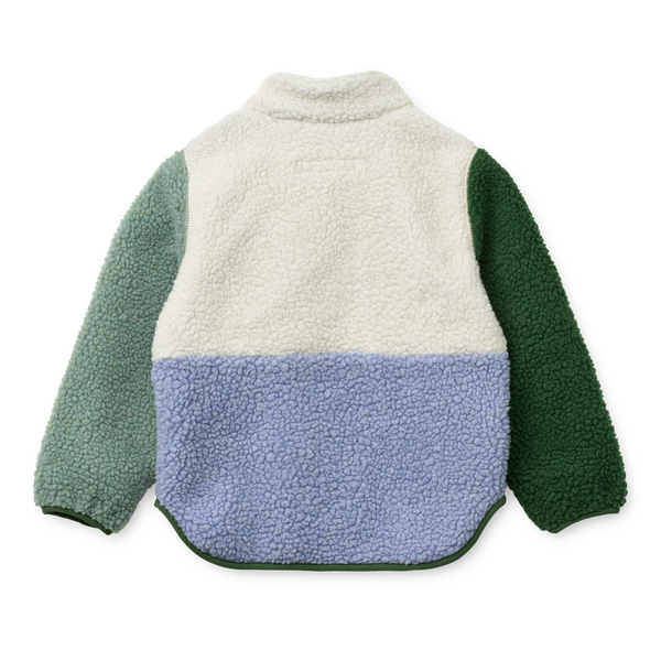 Nolan Pile Jacket Dusty Lavender Multi Mix