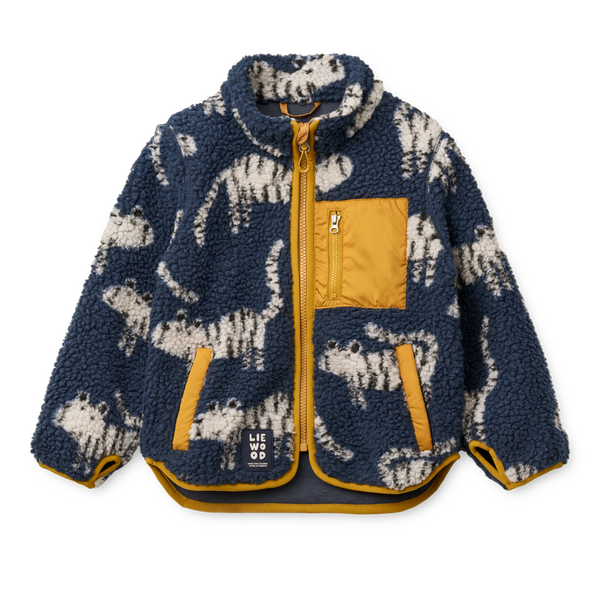 Nolan Pile Jacket Tiger / Classic Navy