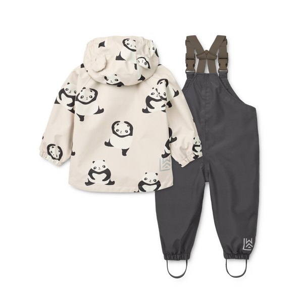 Manu Rain Set Panda / Sandy