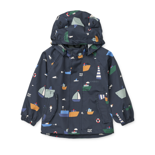 Manu rain set Sailing / Classic Navy