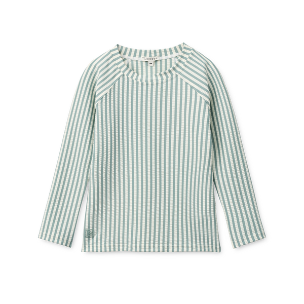 Noah Seersucker UV shirt Peppermint / Sandy
