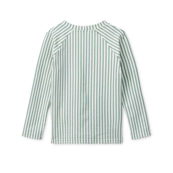 Noah Seersucker UV shirt Peppermint / Sandy
