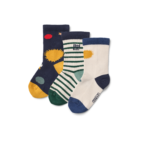 3-pack socks Silas Universe