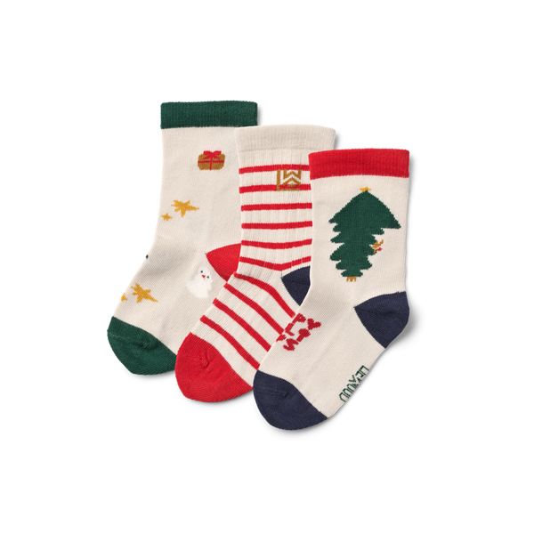 3-Pack Silas Holiday Socks