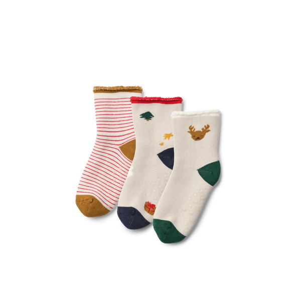 3-pack of baby socks Elay Holiday