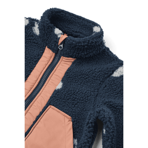 Daumenloch am Ärmel der Liewood Noam Pile Jacke