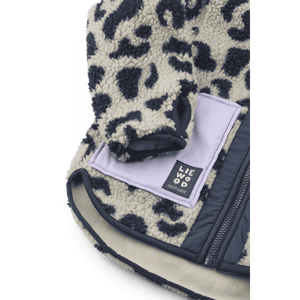 Liewood Noam Pile Jacke Mega Leo/Mist – Detail