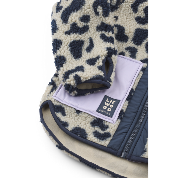 Noam Pile Jacket Mega Leo / Mist mix