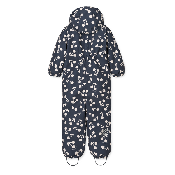 Maddy Snowsuit Cherry Blossom / Navy