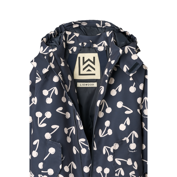 Maddy Snowsuit Cherry Blossom / Navy