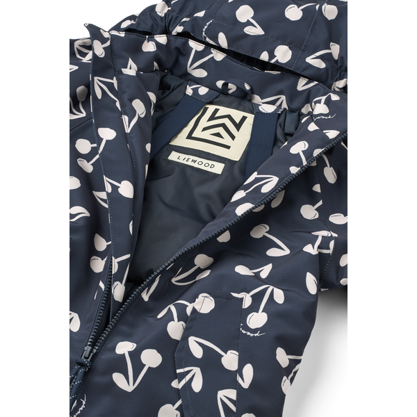 Maddy Snowsuit Cherry Blossom / Navy