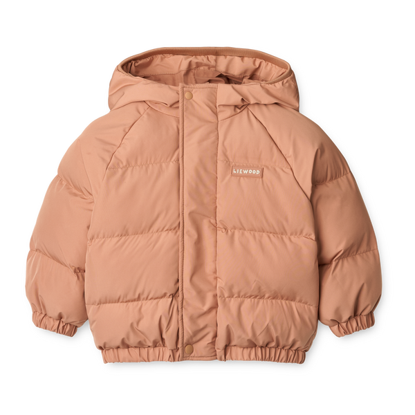 Adelina winter jacket with ears Tuscany Rose