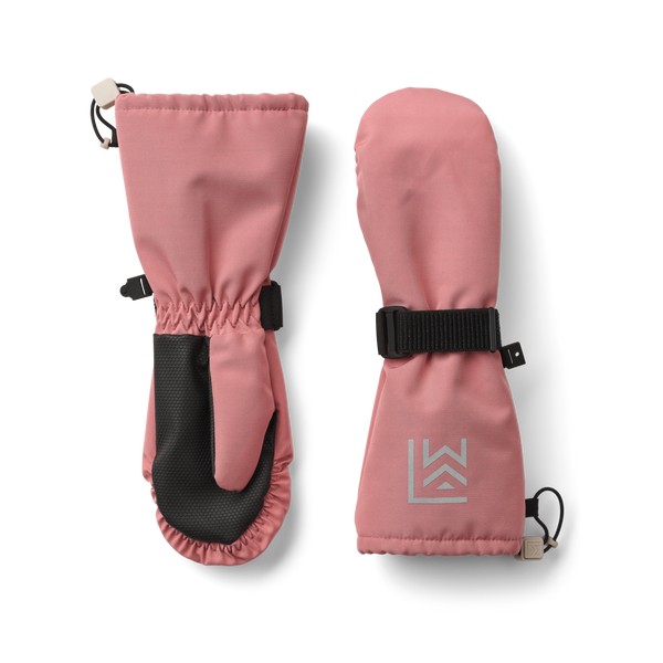 Fallon Mittens Dusty Rose