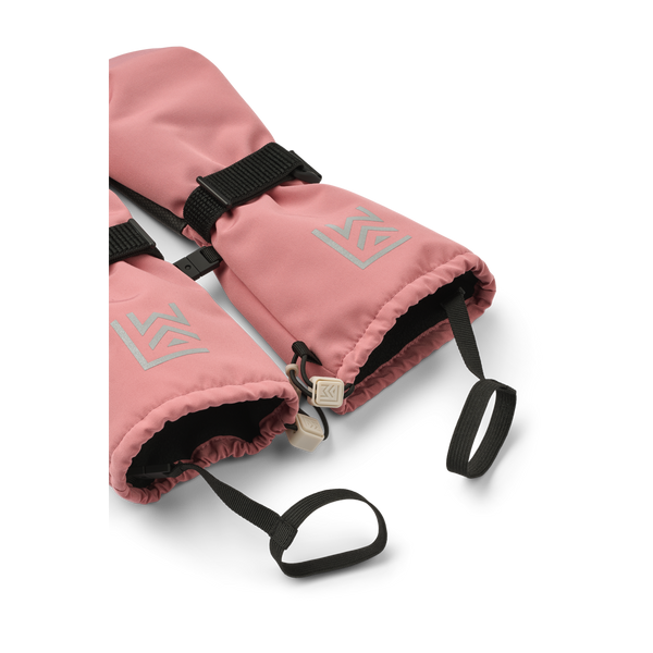 Fallon Mittens Dusty Rose