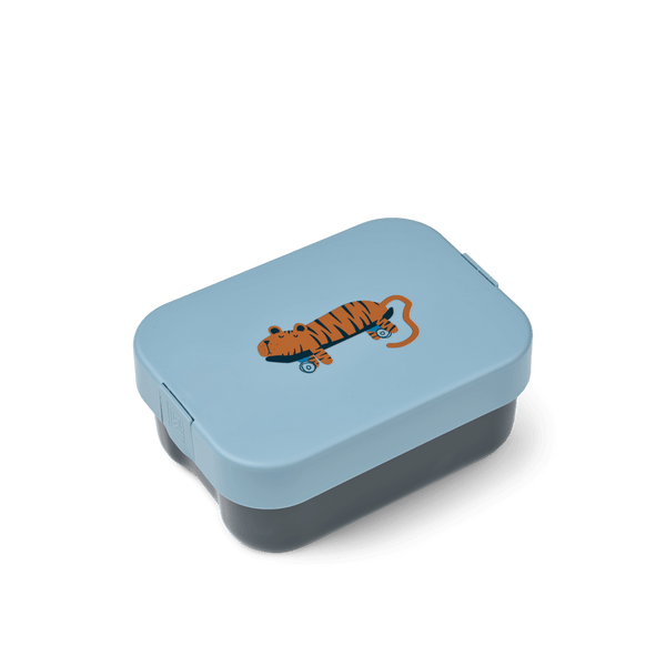 Kamil lunch box Tiger / Beach Blue