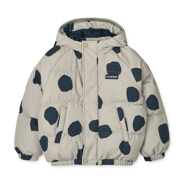 Adelina winter jacket Spot Dots / Mist