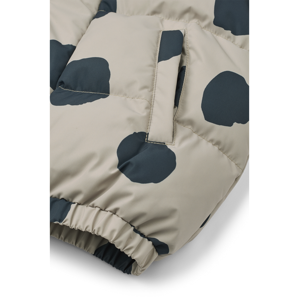 Adelina winter jacket Spot Dots / Mist