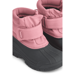 Liewood Becca Stiefel Dusty Rose mit reflektierendem Riemen hinten