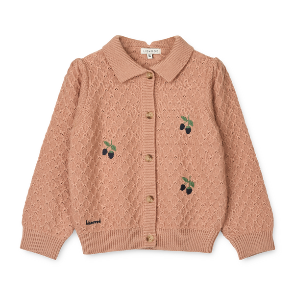 Jane knitted cardigan Pale Tuscany