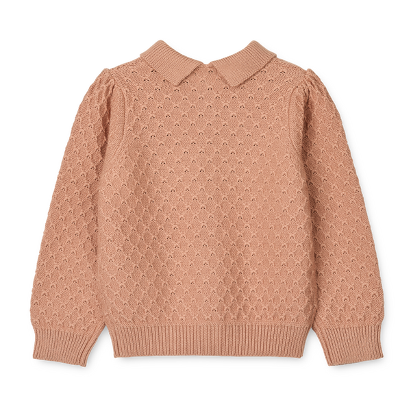 Jane knitted cardigan Pale Tuscany