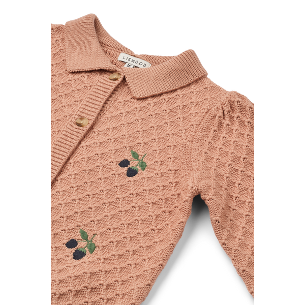 Jane knitted cardigan Pale Tuscany