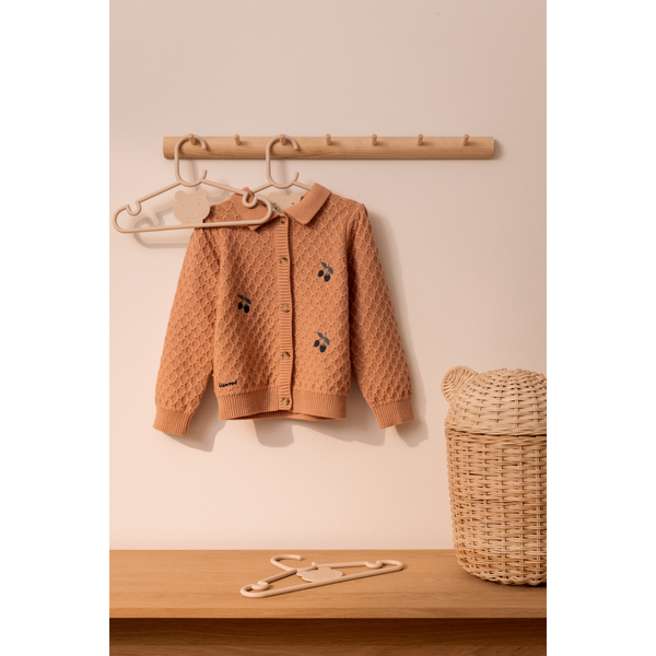 Jane knitted cardigan Pale Tuscany