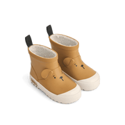 Jesse Bear Thermal Rain Boots Golden Caramel