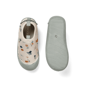 Liewood Sanjia Badeschuhe Sea Creature, Sohlenprofil aus TPR-Gummi