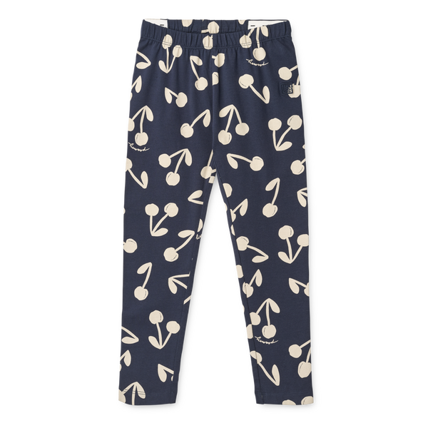 Marie Leggings Cherry blossom / Classic navy 
