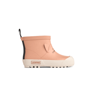 Thermo Regenstiefel von Liewood – Detail des Teddyfleece-Futters