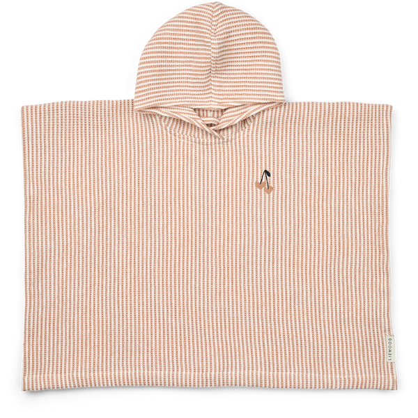 Paco Poncho Stripe Tuscany rose / Creme de la creme