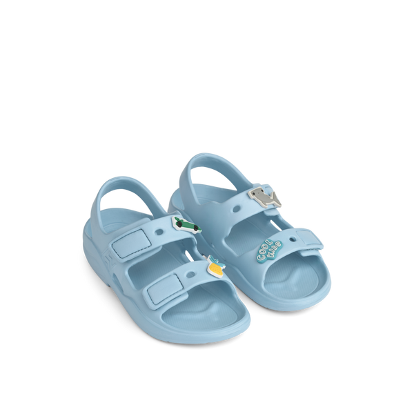 Lilo sandals with charms Beach Blue