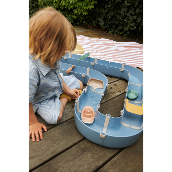 Cassian water slide Beach Blue Mix