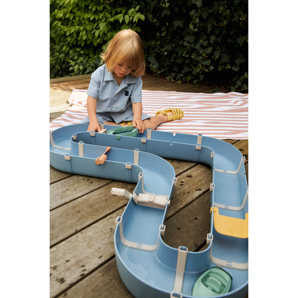 Cassian water slide Beach Blue Mix