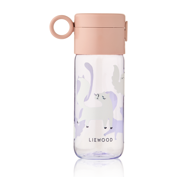 Clemence Tritan Drinking Bottle Cat / Warm Lilac