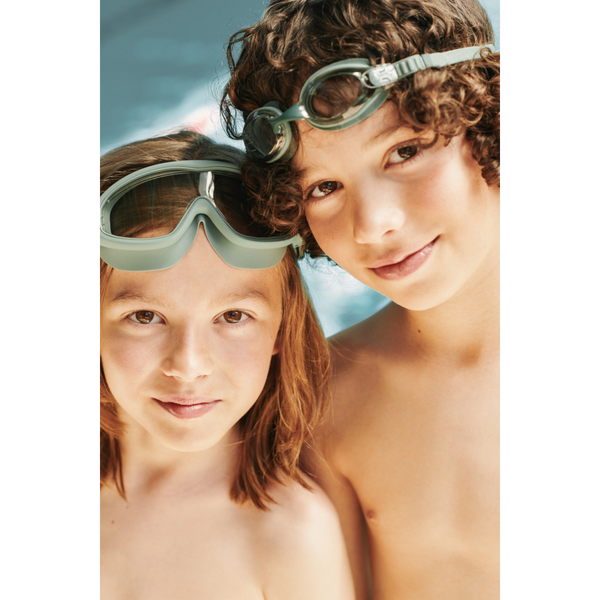 Kerem Diving Goggles Peppermint / Garden Green